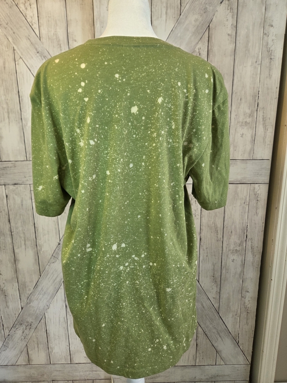 Bella Canvas Olive Green Halloween Graphic Tee - Picture 5 of 5